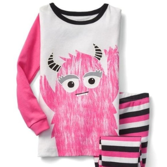 GAP Other - Baby Gap Glow-In-The-Dark Monster PJ's